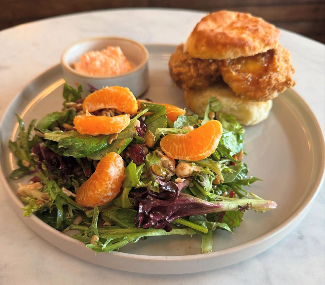 Honey Chicken Biscuit